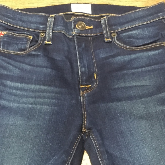 Hudson, Nico Mid-Rise Super Skinny, ankle Jean, raw hem, size 26, NWOT - Picture 3 of 6
